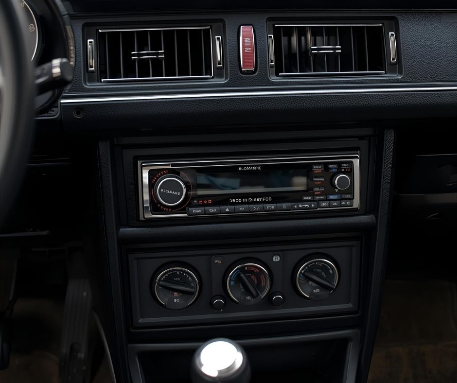 Car radio / dash - AI generated