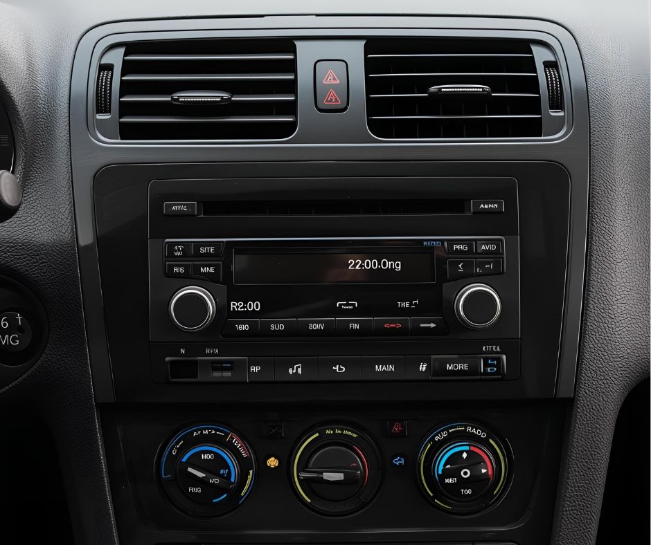 Car radio - created by AI